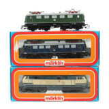 3 Loks Märklin, Spur H0, 1x D-Lok 3074, BR 216 der DB,… - photo 1