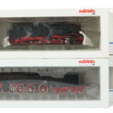 2 Dampfloks Märklin, Spur H0, 1x Dampflok mit Tender 30… - Foto 1