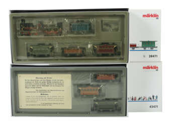 2 Zugpackungen Märklin, Spur H0, 28471 + 43471, Spanisc…