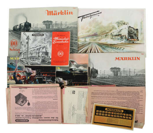 Kataloge und Anleitungen Märklin, 1x D49, 1x 57 D DM, 2… - фото 1