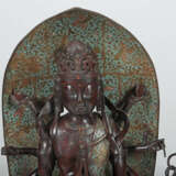 Stehender Bodhisattva Avalokiteshvara 19./20. Jh., Bron… - фото 2
