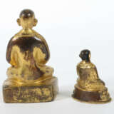 2 Arhat-Figuren Tibet, 2. Hälfte 20. Jh., Bronze/Metall… - photo 3