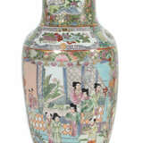 Liuyeping Vase China, Mitte 20. Jh., Porzellan/farbig g… - Foto 1