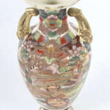 Satsuma-Vase Japan, 1. Hälfte 20. Jh., Keramik/polychro… - фото 2