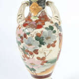 Satsuma-Vase Japan, 1. Hälfte 20. Jh., Keramik/polychro… - Foto 3