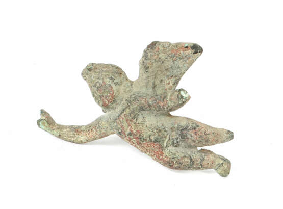 Kleiner Bronzeengel Fayoum, 300 n. Chr., Bronze mit sch… - фото 1