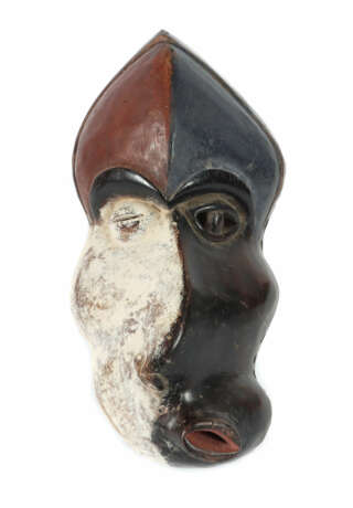 Krankenmaske Zentralafrika, wohl Pende, 20. Jh., Holz g… - photo 1