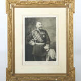Paar vergoldete Rahmen mit königlichen Porträts um 1900… - фото 3