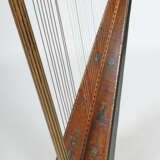 Pedal-Harfe um 1810/1820, diverse Hölzer, teilw. furnie… - photo 2