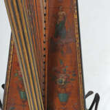 Pedal-Harfe um 1810/1820, diverse Hölzer, teilw. furnie… - Foto 3