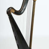 Pedal-Harfe um 1810/1820, diverse Hölzer, teilw. furnie… - фото 7