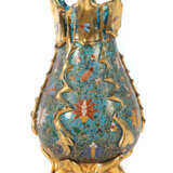Jean, Augustin (attr.) Vase, Paris um 1880/84, blaues G… - Foto 1