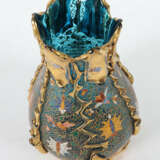 Jean, Augustin (attr.) Vase, Paris um 1880/84, blaues G… - Foto 3