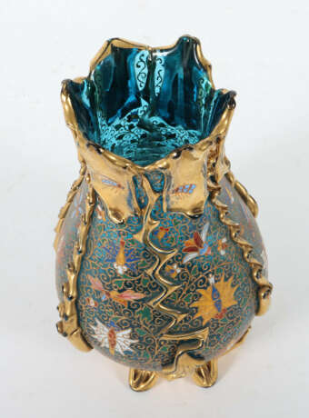 Jean, Augustin (attr.) Vase, Paris um 1880/84, blaues G… - photo 3