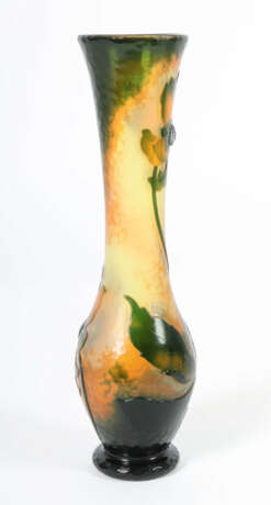 Vase mit Dahlien Frankreich, Daum Frères, Verrerie de N… - фото 3