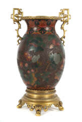 Japanosierende Vase Frankreich, um 1890, Amphorenform,…
