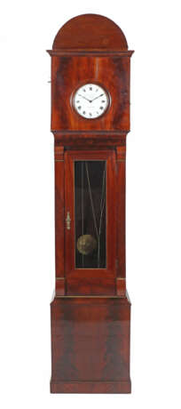 Biedermeier-Flötenuhr um 1840, Bodenstanduhr mit Spielw… - Foto 1