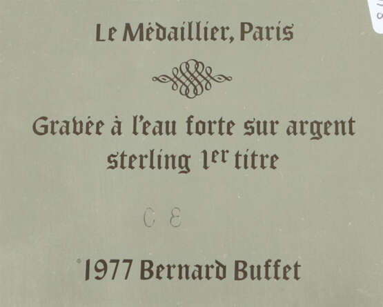 Buffet, Bernard Paris 1928 - 1999 Tourtour, französisch… - photo 2