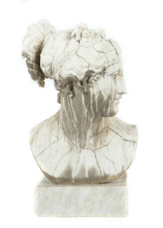 Bildhauer des 20. Jh. ''Büste einer antiken Frau'', Qua… - фото 1