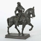 Bildhauer des 20. Jh. ''Il Condottiere'', Bronze, patin… - Foto 3