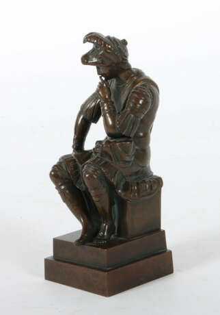 Bildhauer des 20. Jh. ''Lorenzo di Medici'', Bronze, vo… - photo 2