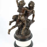 Bildhauer des 20. Jh. ''Pan und Nymphe'', Bronze, vollp… - Foto 2