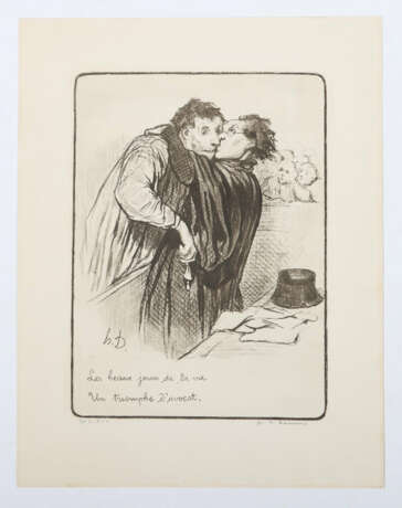 Daumier, Honoré Marseille 1808 - 1879 Valmondois, Maler… - photo 2