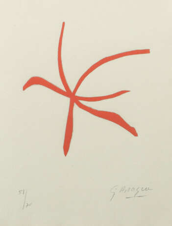 Braque, Georges Argenteuil 1882 - 1963 Paris. ''Oiseau… - photo 1
