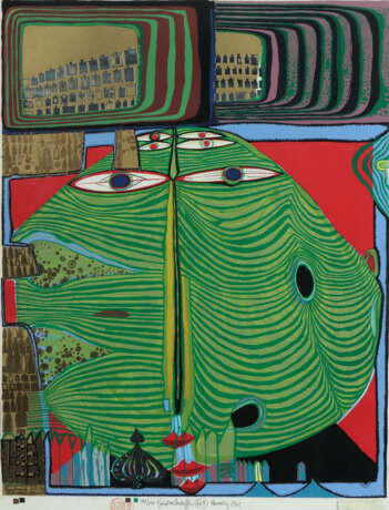 Hundertwasser, Friedensreich Wien 1928 - 2000 vor Brisb… - photo 1