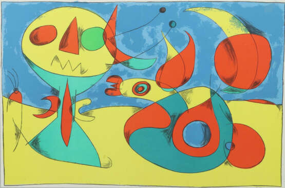 Miró, Joan Barcelona 1893 - 1983 Palma, Maler, Grafiker… - photo 1