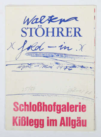 Stöhrer, Walter Stuttgart 1937 - 2000 Scholderup, Maler… - photo 2