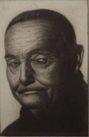 Tripp, Jan Peter geb. 1945. ''Herrenportrait'', in der… - photo 1