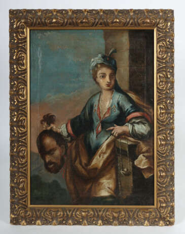 Maler des 18. Jh. ''Judith und Holofernes'', vor einer… - photo 2