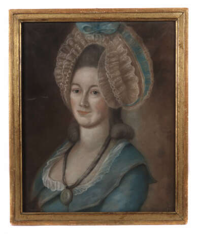 Maler des 18./19. Jh. Paar Portraits: ''Magdalene Luisa… - Foto 3