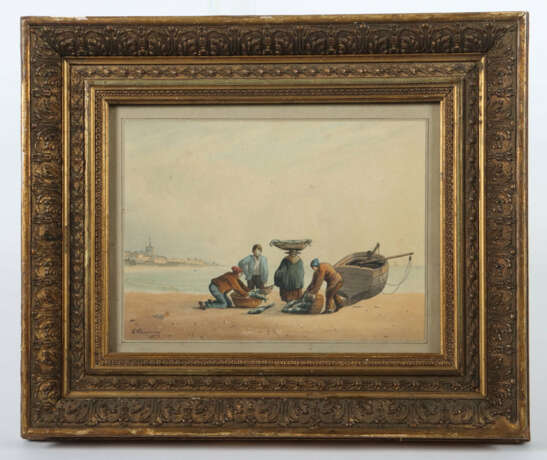 Pasquier, E. (?) französischer Landschaftsmaler des 19.… - фото 2