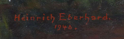Eberhard, Heinrich Ellwangen 1884 - 1973 Stuttgart-Sill… - фото 3