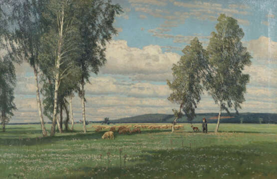 Vorgang, Paul Berlin 1860 - 1927 ebenda, Landschaftsma… - Foto 1