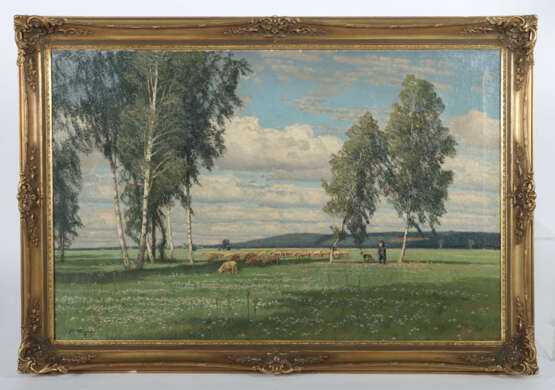 Vorgang, Paul Berlin 1860 - 1927 ebenda, Landschaftsma… - Foto 2