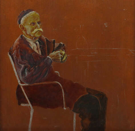 Bildnismaler des 20. Jh. ''Portrait eines alten Mannes'… - photo 3