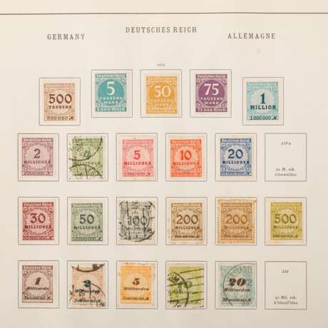 Sammlernachlass in einem alten Schwaneberger Briefmarkenalbum - фото 3