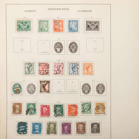 Sammlernachlass in einem alten Schwaneberger Briefmarkenalbum - Foto 4