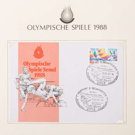 Motive Olympiade 1988; Michel-Wert: 550,-€ - фото 3