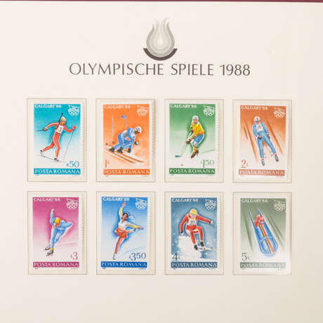 Motive Olympiade 1988; Michel-Wert: 550,-€ - photo 9
