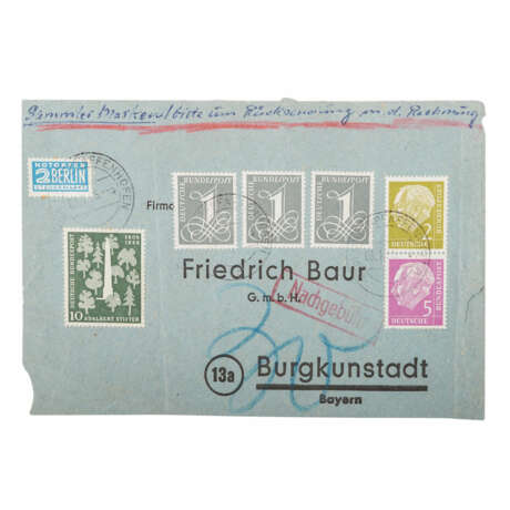 BRD - gehaltvoller Briefposten mit Zusammendrucke MH 2-4 - photo 8