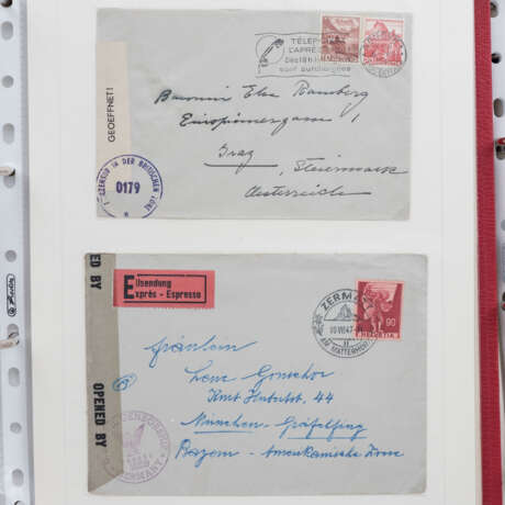 Briefposten mit DR, BRD, DDR sowie Schweiz. - фото 6