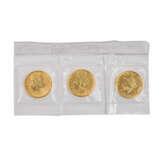 Canada - 3 x 10 Dollars 2009, total 3/4 Ounce Gold fine, - фото 2