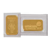 70 Gramm Gold: 8 x 10 Gramm Barren (4 x Umicore, - photo 2