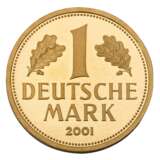 BRD/GOLD - 1 Deutsche Mark 2001 J, - photo 2