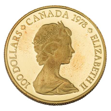 Kanada/GOLD - 100 Dollars 1978 - Foto 2