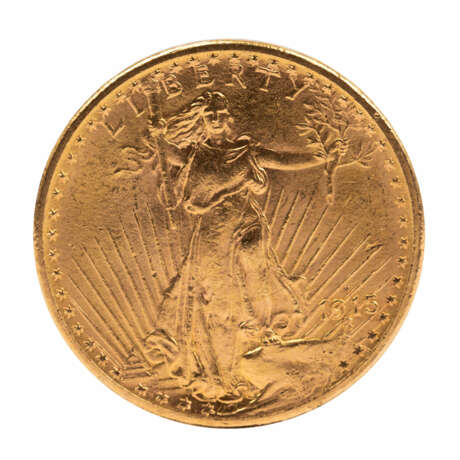 USA /GOLD - 1 x Double Eagle St. Gaudens 20$ 1915-S - photo 1